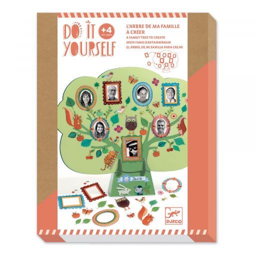 DIY L'arbre de ma famille Djeco Ikaipaka jeux & jouets Royan