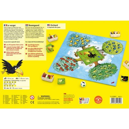 Le verger édition anniversaire Haba Ikaipaka jeux & jouets Royan