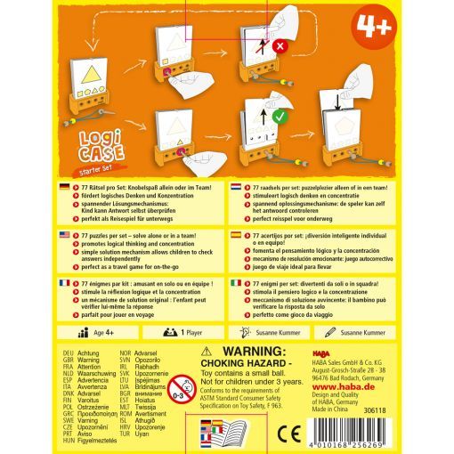 LogiCase 4+ Starter Haba Ikaipaka jeux & jouets Royan