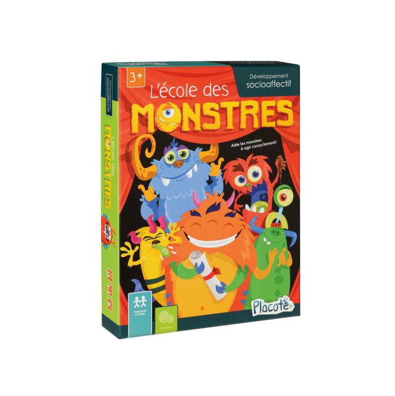 L'école des monstres - Placote  Ikaipaka jeux & jouets Royan