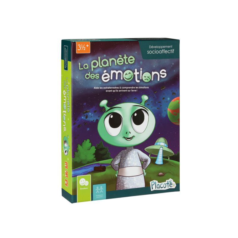 La planète des émotions - Placote  Ikaipaka jeux & jouets Royan