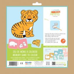 Coloriage Mémo Animaux Artemio Ikaipaka jeux & jouets Royan