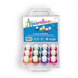 Aquarellum Valisette 12 Encres Sentosphere Ikaipaka jeux &
