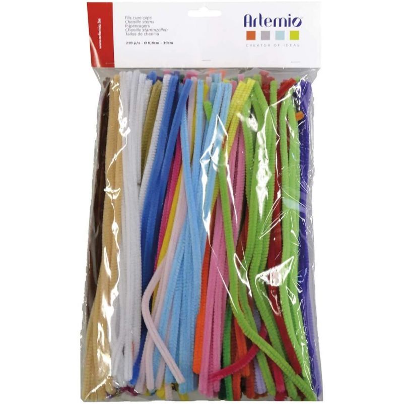 Fils chenilles (cure-pipe) Artemio Ikaipaka jeux & jouets Royan