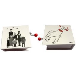 Livre musical - La famille Addams Protocol Ikaipaka jeux &