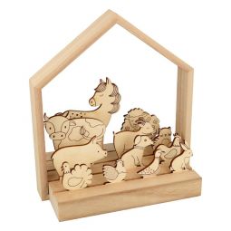 Atelier des petits artistes - maison bois - Ferme Artemio