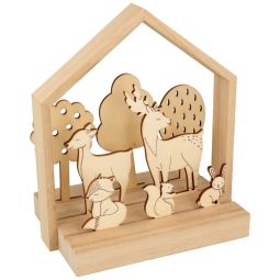 Atelier des petits artistes - maison bois - Forêt Artemio