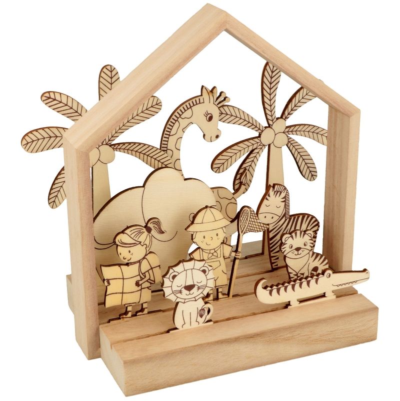 Atelier des petits artistes - maison bois - Savane Artemio