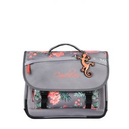 Cartable Grey Trop Flow 38cm Caméléon Caméléon Ikaipaka jeux &
