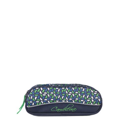 Trousse Green Geo 2 compartiments Caméléon Ikaipaka jeux &