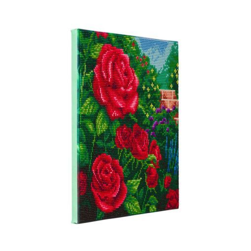 Crystal Art kit Tableau à diamanter Roses Oz Ikaipaka jeux &
