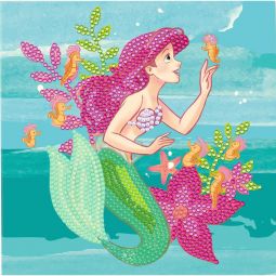 Crystal Art Disney La Petite Sirène Oz Ikaipaka jeux & jouets