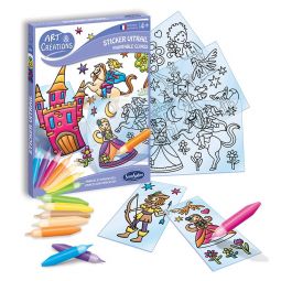 Art & créations Sticker Vitrail Petits Princes Sentosphere