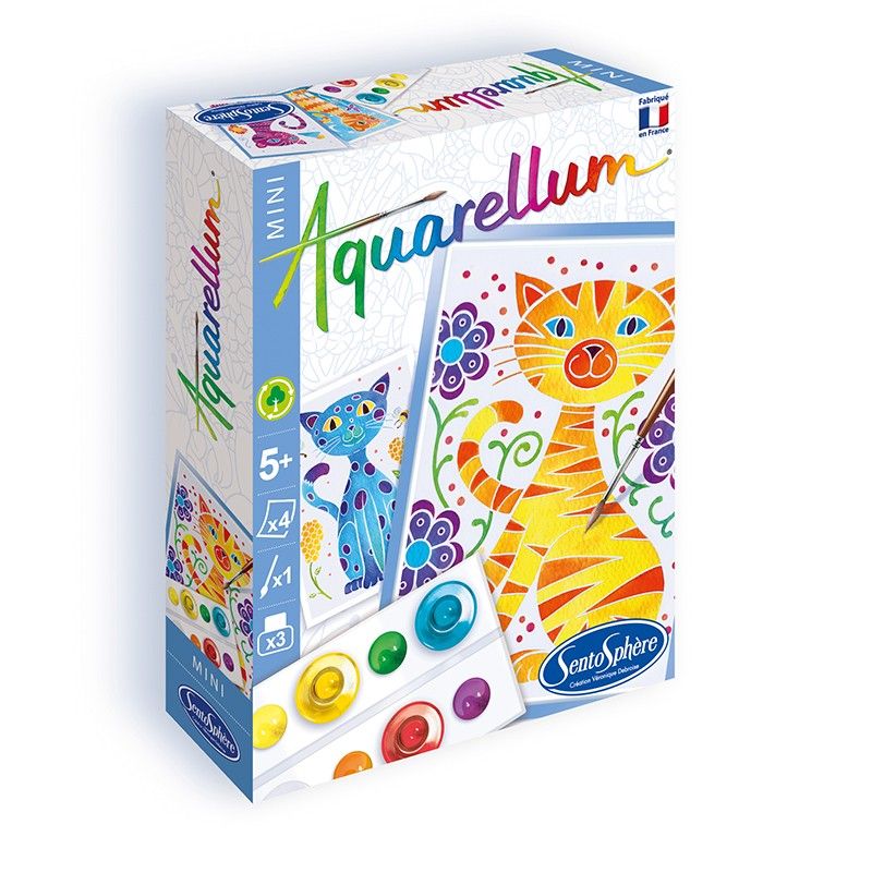 Aquarellum mini chats jeux et jouets Royan Ikaipaka