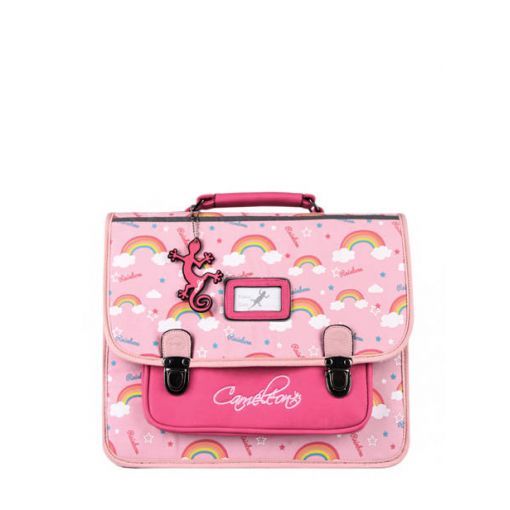 Cartable 2C 35cm Arc en ciel Caméléon Caméléon Ikaipaka jeux &