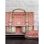 Cartable 2C 38cm Gold Flowers Caméléon Caméléon Ikaipaka jeux &