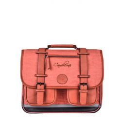 Cartable 2C 38cm Vintage Color Brick Caméléon Caméléon Ikaipaka