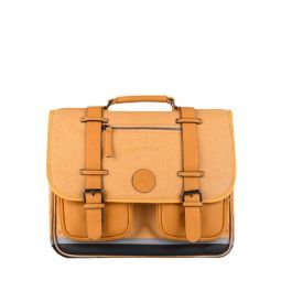 Cartable 2C 38cm Vintage Color Yellow Caméléon Caméléon