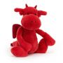 Bashful Red Dragon Medium Jellycat Jellycat Ikaipaka jeux &