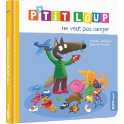 P'tit Loup ne veut pas ranger AUZOU Ikaipaka jeux & jouets Royan