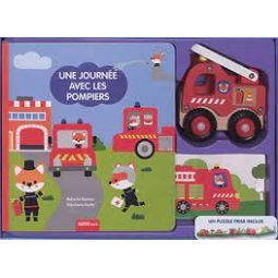 Coffret journée avec les pompiers AUZOU Ikaipaka jeux & jouets