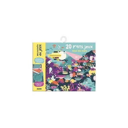 20 p'tit jeux sous les mers AUZOU Ikaipaka jeux & jouets Royan