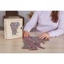 Puzzle bois Éléphant Impérial Créatif Puzzle Ikaipaka jeux &