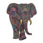 Puzzle bois Éléphant Impérial Créatif Puzzle Ikaipaka jeux &