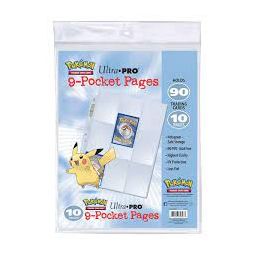 Pokémon : Paquet de 10 feuilles de classeur - IkaIpaka Royan